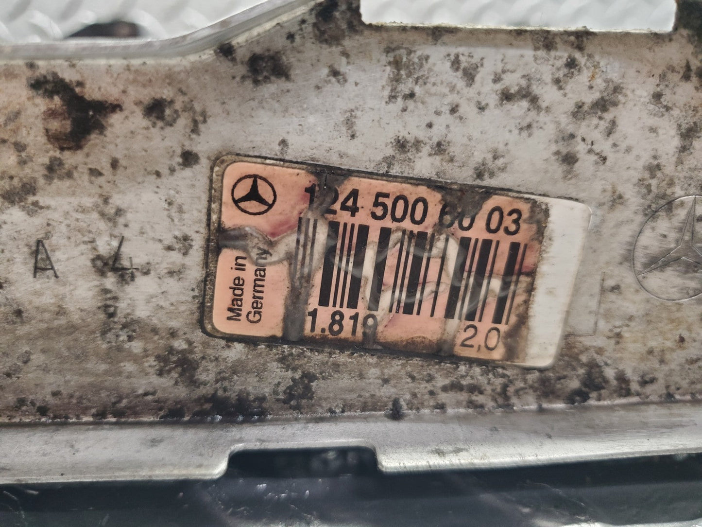 W124 Wagon engine coolant radiator used OEM