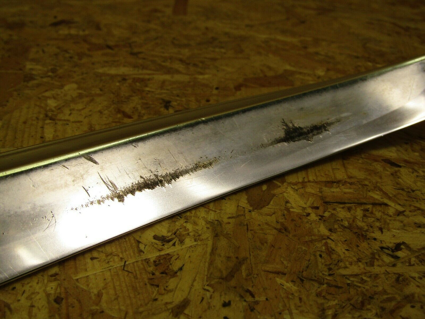 2178 Mercedes-Benz W116 350SE C Pillar Chrome Moulding Trim Right Side