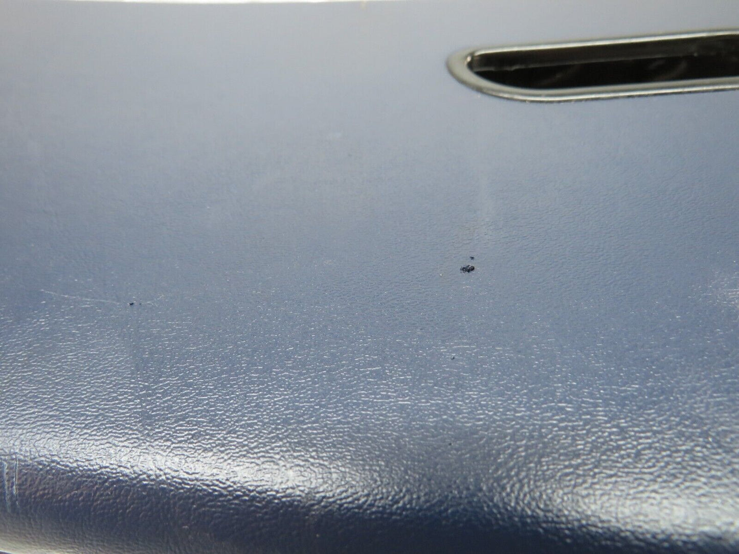 26772 Mercedes-Benz W123 240D C Pillar Cover Panel Right Side Blue 1236900425