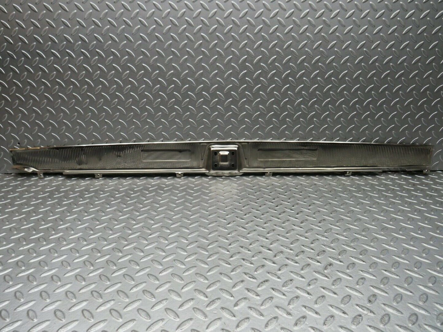 22204 Mercedes-Benz S123 280TE Wagon Trunk Ornamental Chrome Cover 1236681089