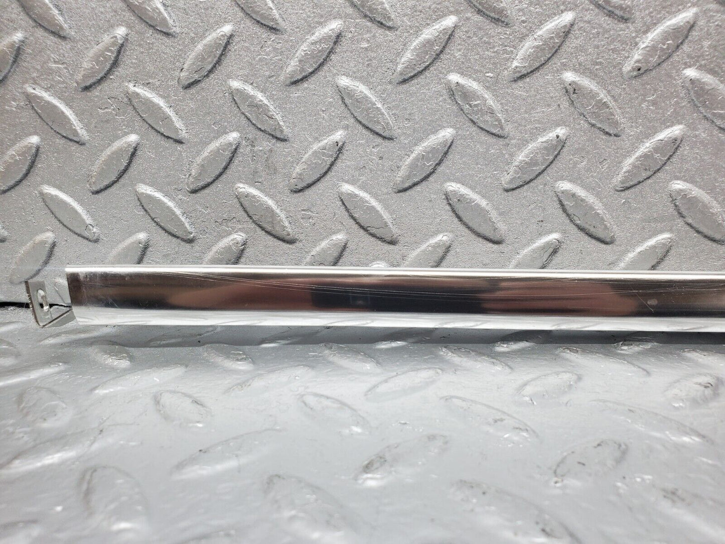 44319 Mercedes-Benz W123 280E Rear Left Chrome Window Channel