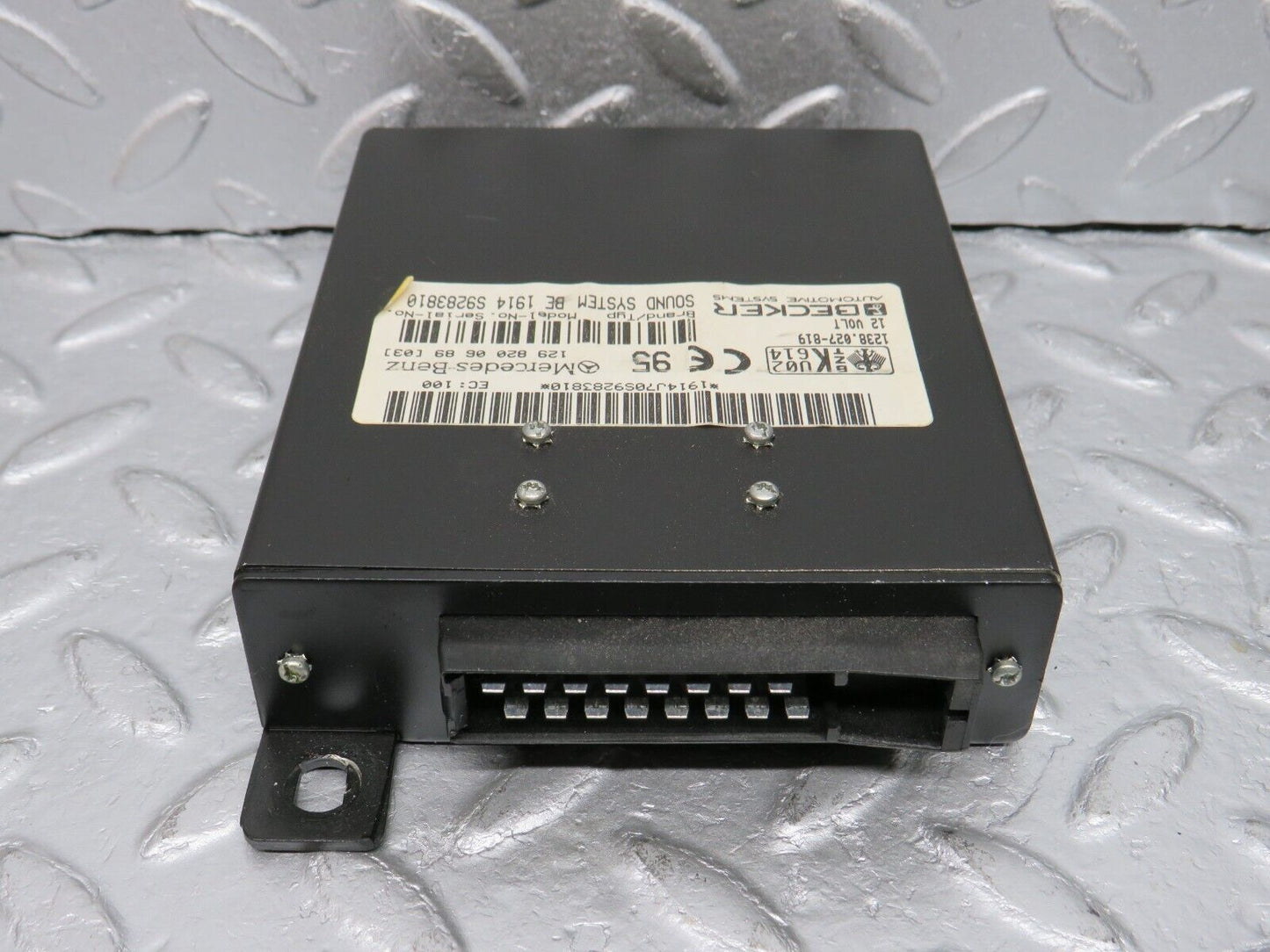 39559 Mercedes-Benz R129 320SL Coupe Audio Amplifier Control Unit Module 1298200689