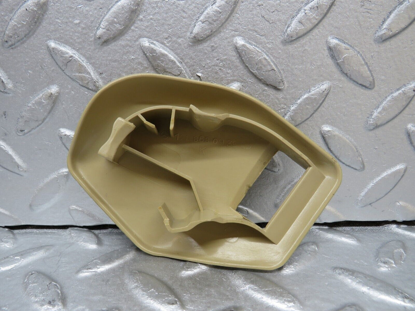 37057 Mercedes-Benz C126 420SEC Coupe Seat Belt Runner Cover Left Beige 1268680939