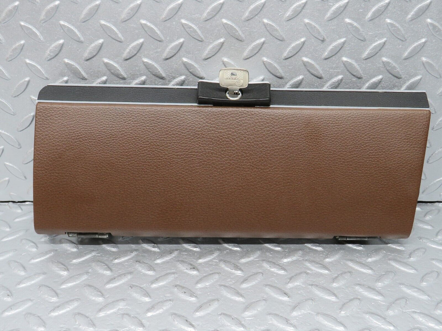 40161 Mercedes-Benz R107 350SL Coupe Glove Box Door With Key Brown