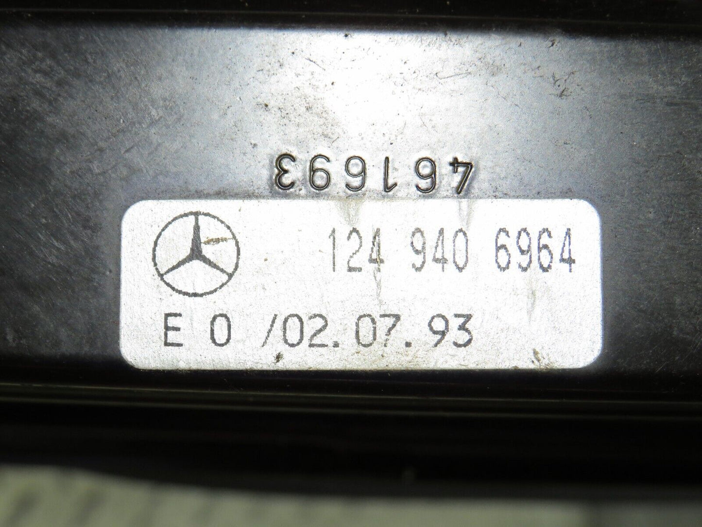 37882 Mercedes-Benz A124 320E Cabriolet Front Left Electric & Heated Seat Leather Black 1249406964