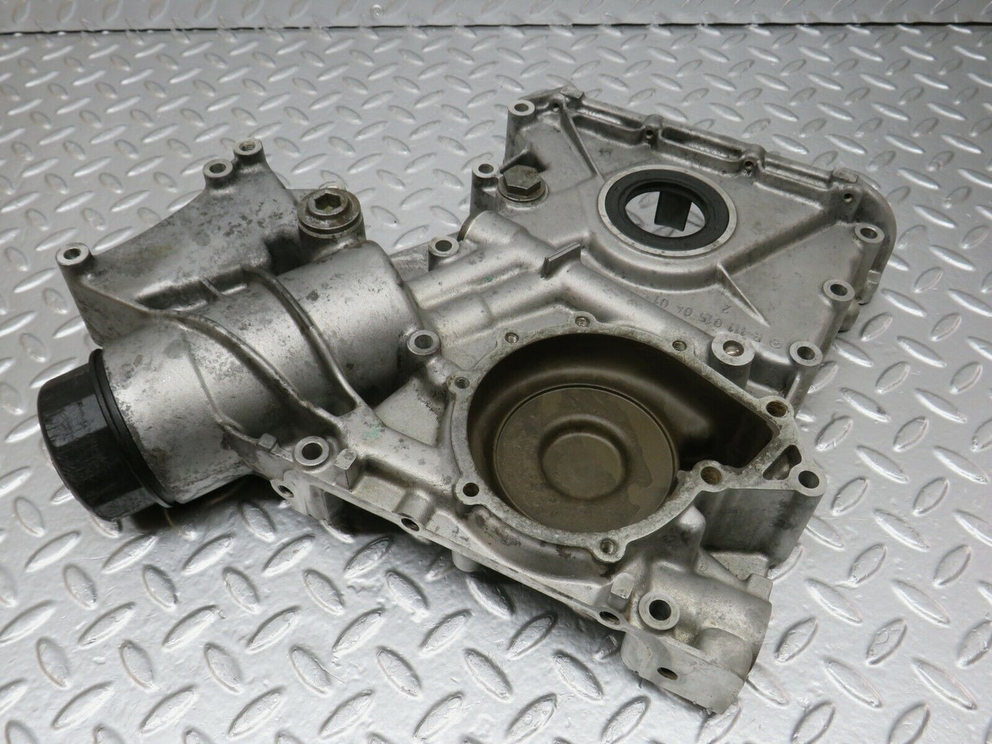 24430 Mercedes-Benz S124 220TE Wagon Timing Chain Cover 1110150401