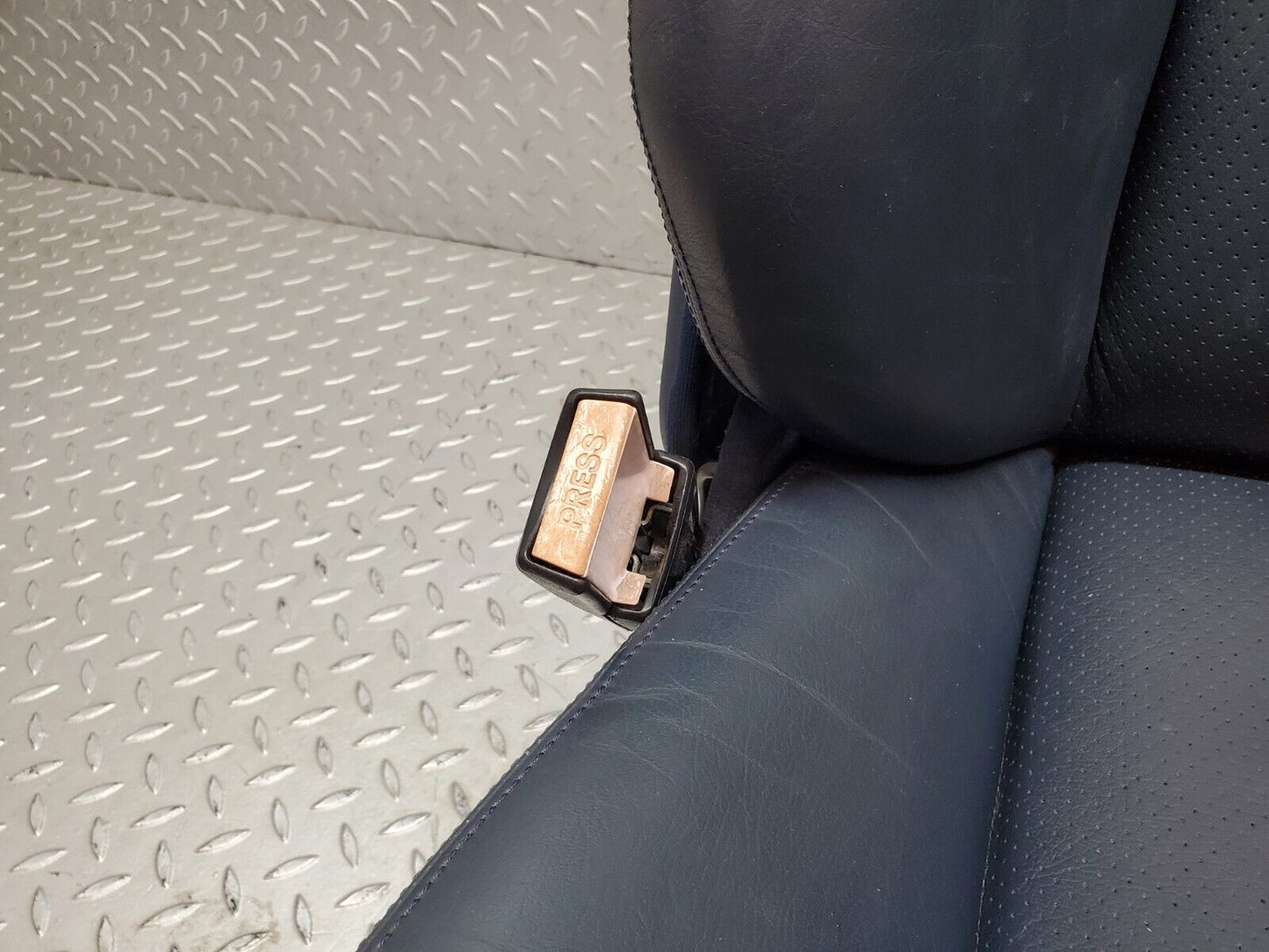 45167 Mercedes-Benz R129 300SL Coupe Electric Front Left Seat Leather Blue