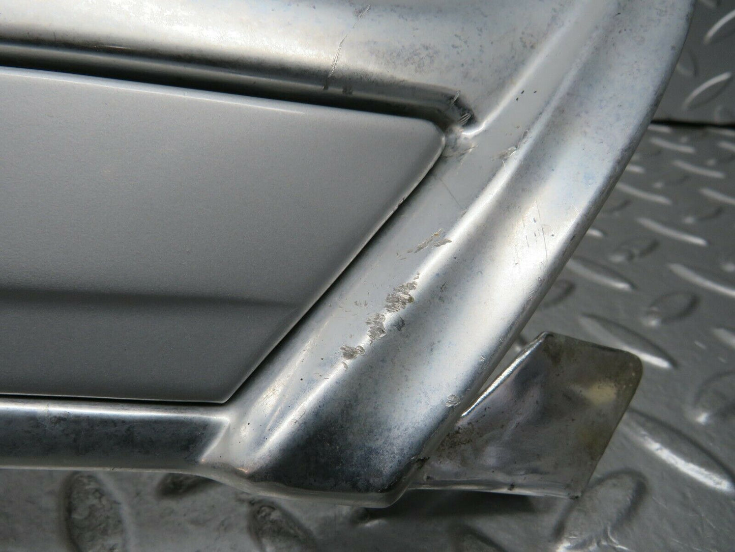 23364 Mercedes-Benz W116 350SE A Pillar Chrome Moulding Trim Right Side