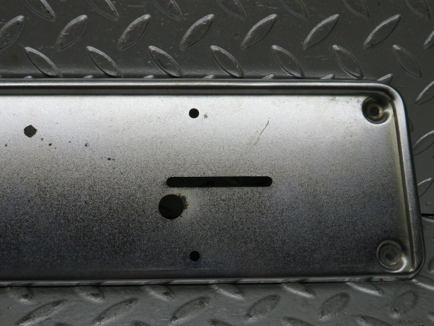 27626 Mercedes-Benz S124 300TE Wagon Rear number Plate Holder Chrome