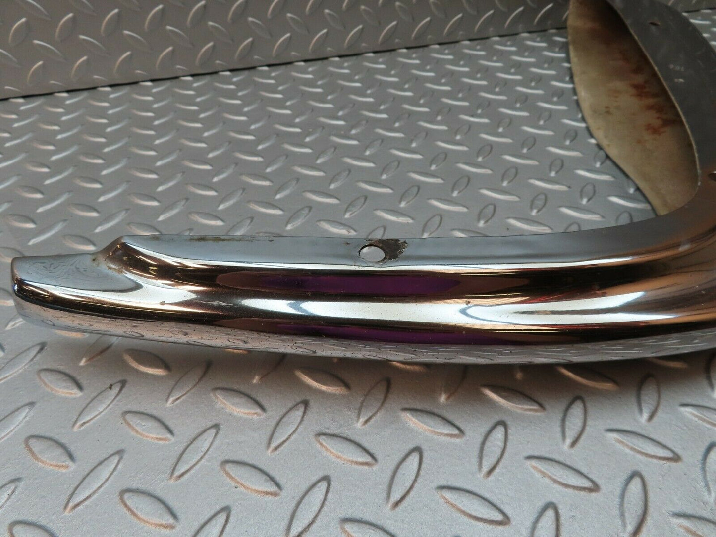 3472 Mercedes-Benz W108 280SE Front Left Upper Bumper Chrome