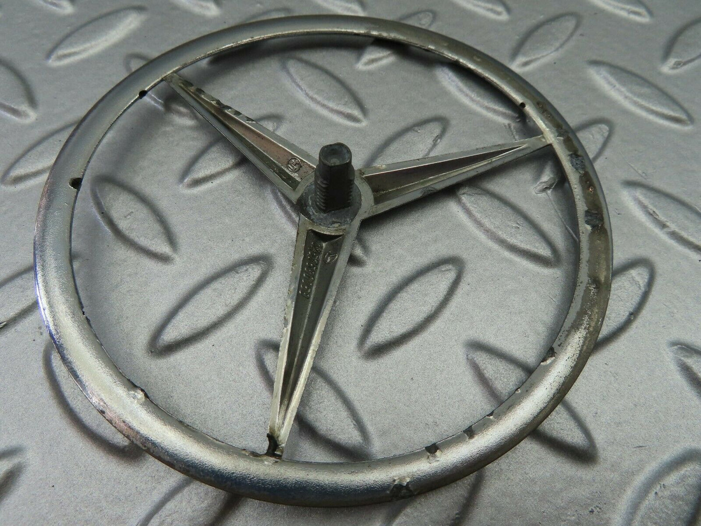 6404 Mercedes-Benz W126 380SE Trunk Boot Lid Emblem  1267580058