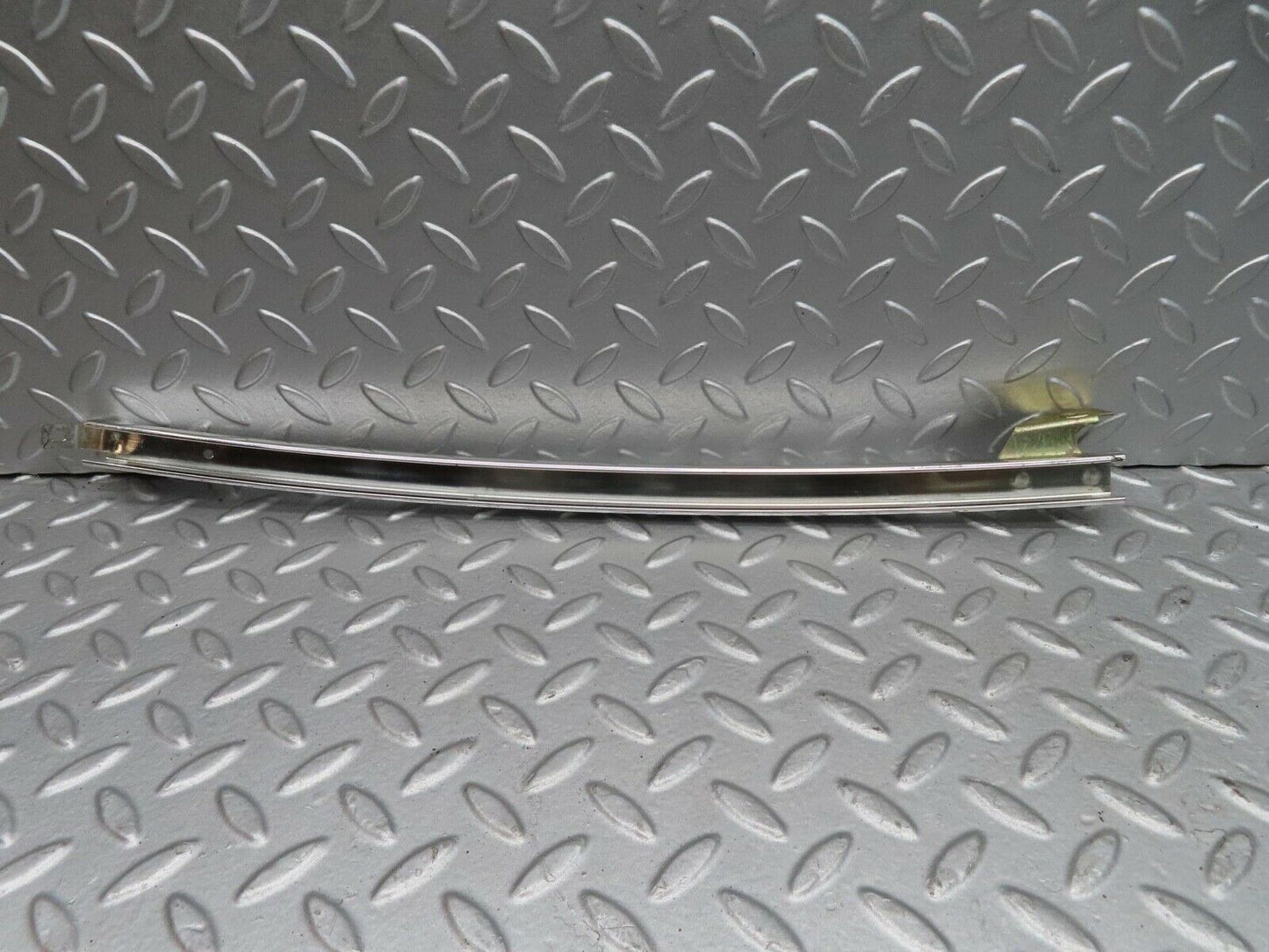 14328 Mercedes-Benz W116 350SE Rear Right Door Rear Chrome Window Channel