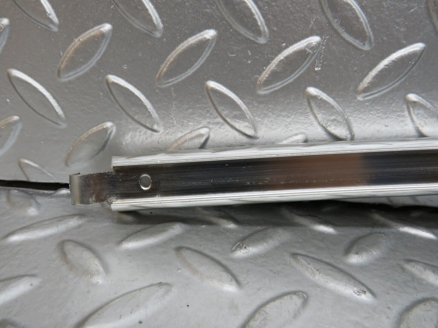 29639 Mercedes-Benz W123 230E Rear Right Door Chrome Window Channel