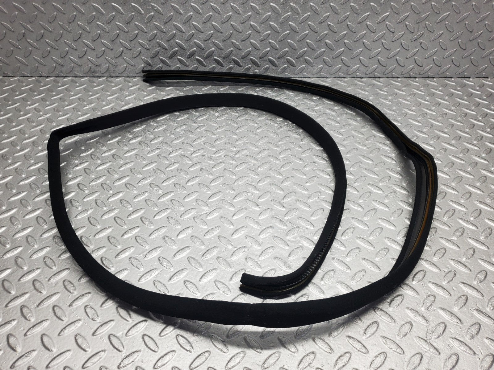 W201 Baby Benz door edge seal rear right side black used OEM