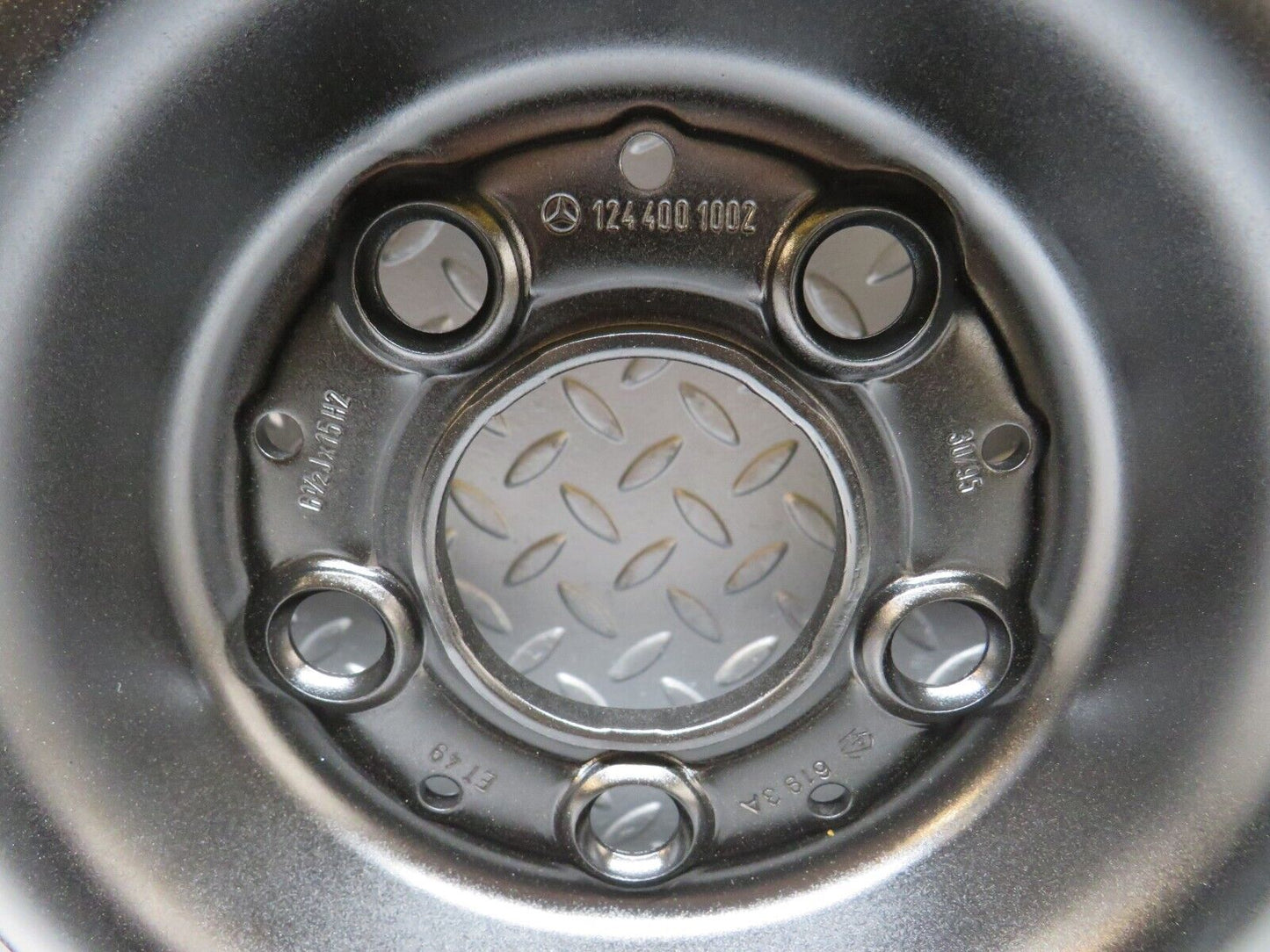 26961 Mercedes-Benz Steel Wheel 6.5Jx15H2 ET49 5x112 1244001002