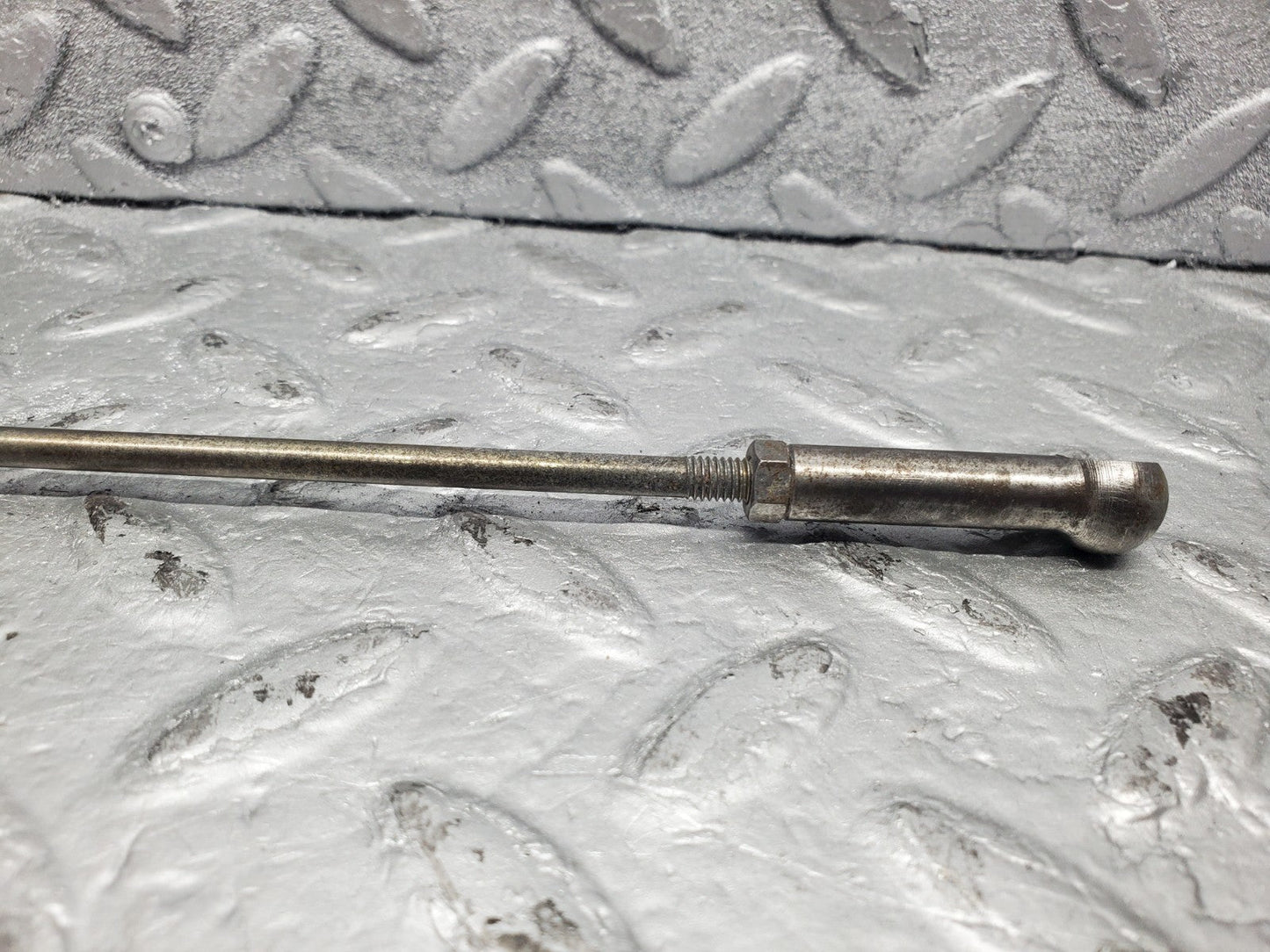W126 Coupe cruise control actuator linkage rod used OEM