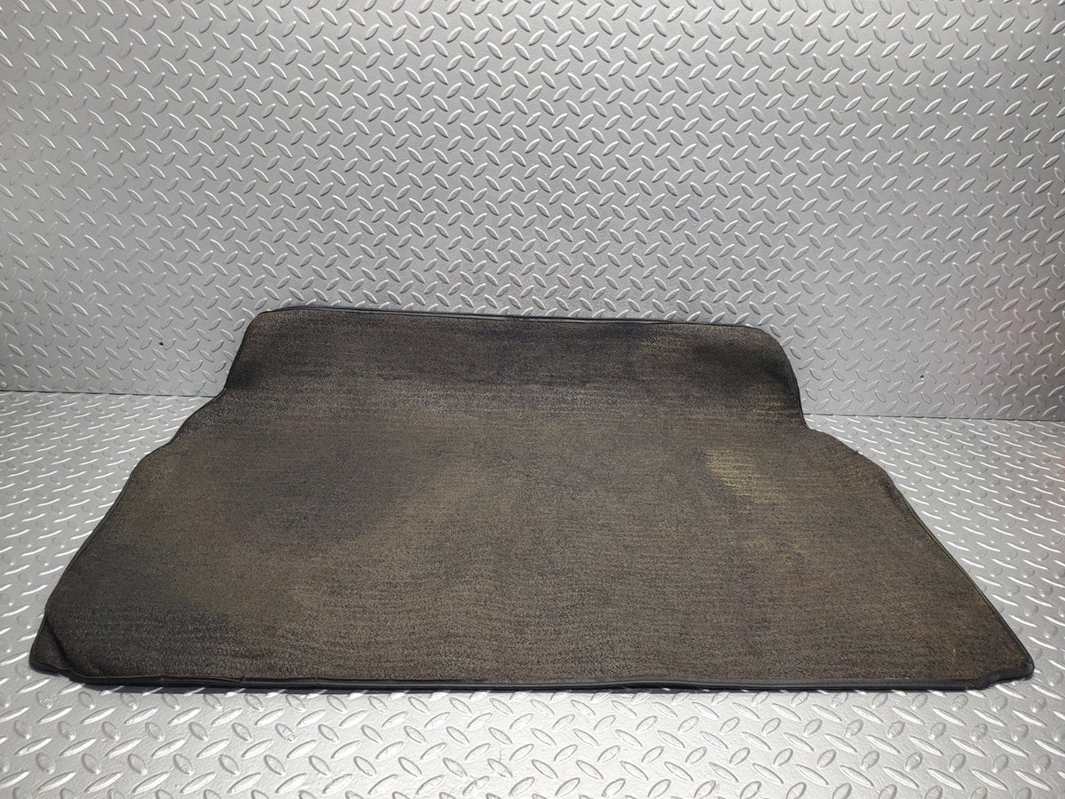 W201 Baby Benz trunk boot floor carpet grey used OEM
