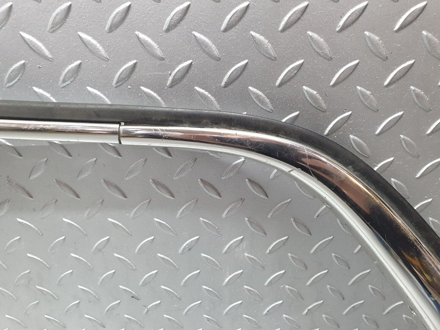 44199 Mercedes-Benz C123 230CE Coupe Roof Chrome Moulding Trim Left Side