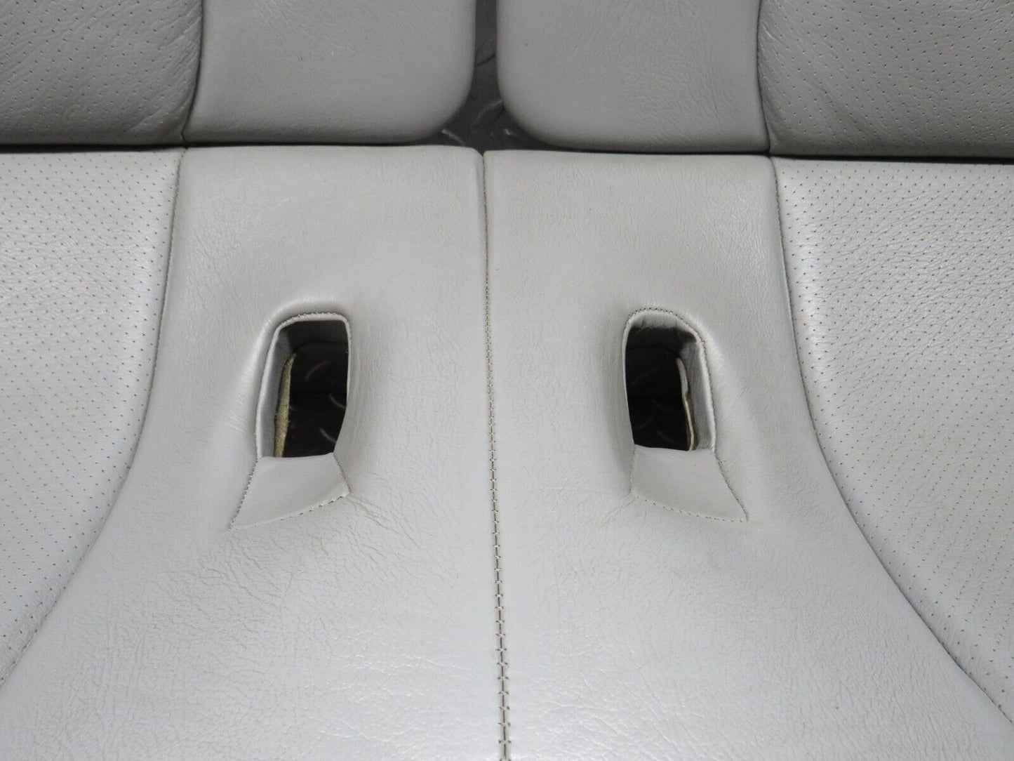 39810 Mercedes-Benz R129 320SL Coupe Rear Seat Grey Leather 1299220101 129920021