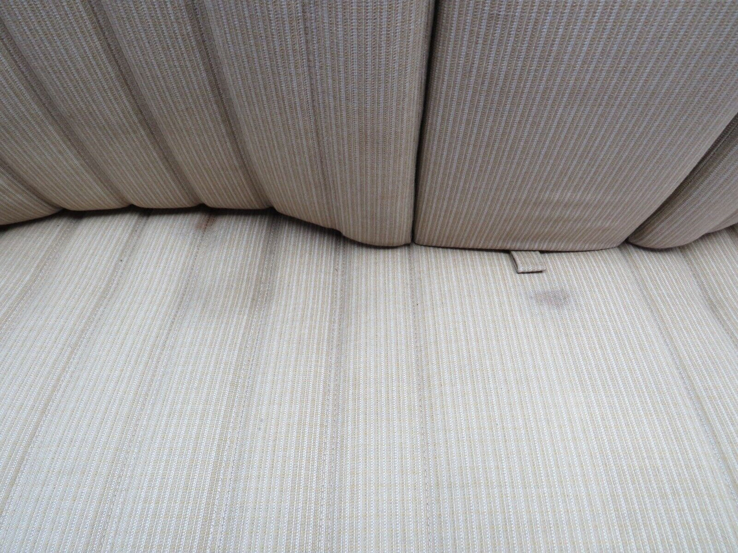 3247 Mercedes-Benz W123 230E Rear Seat Beige Fabric 1239203150