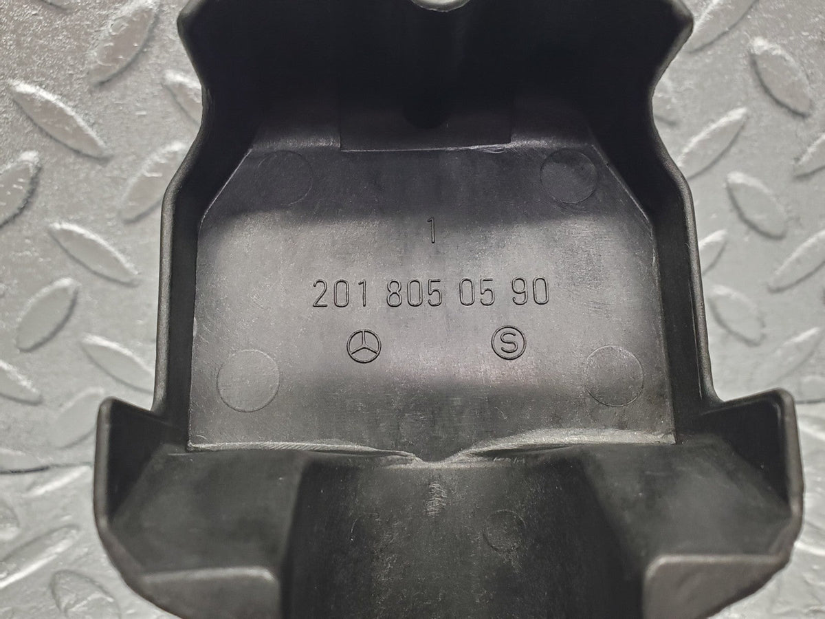 W201 Baby Benz rear door lock vacuum actuator cover used OEM