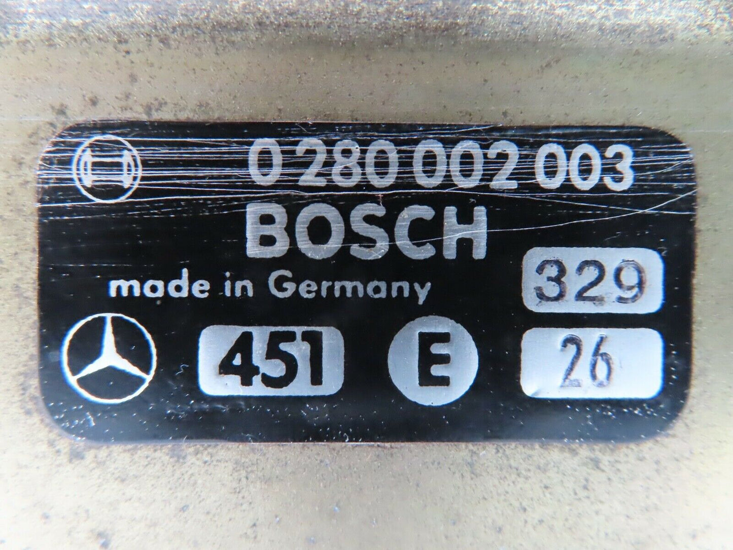 20768 Mercedes-Benz R107 450SL ECUEngine Control Unit 0280002003