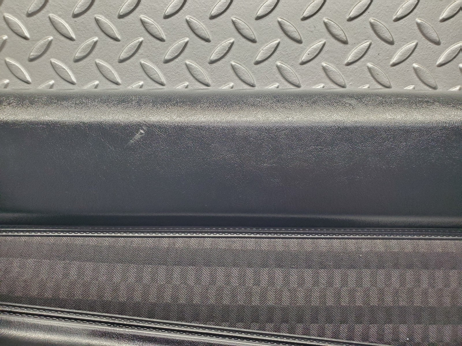 W201 Baby Benz rear right door card black used OEM