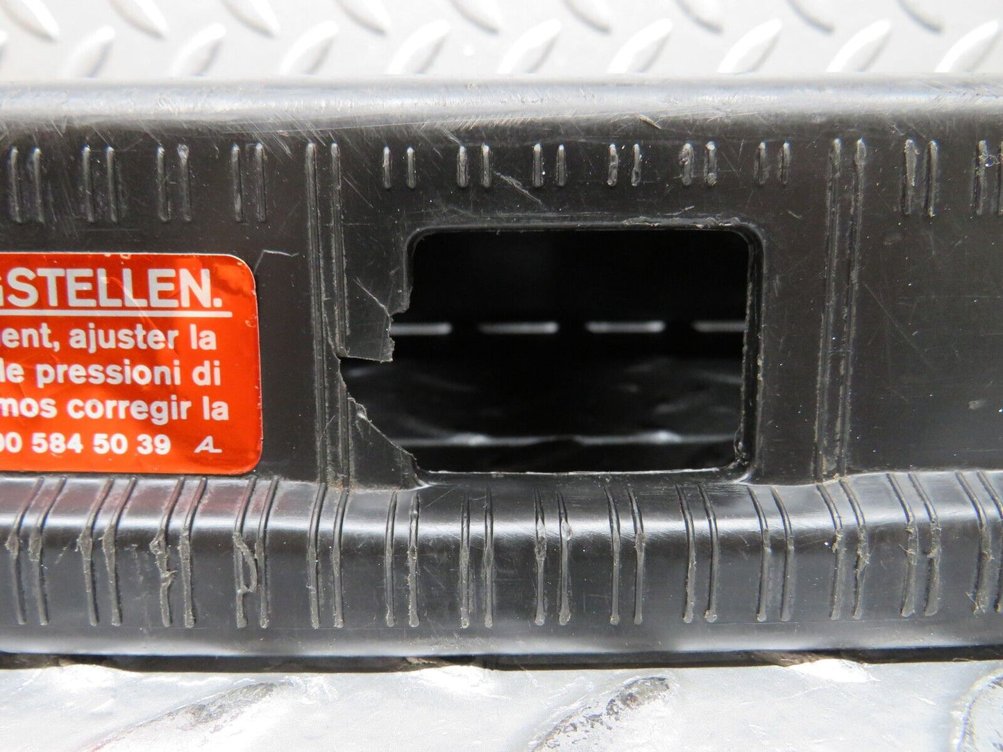 30235 Mercedes-Benz W124 230E Trunk Lock Trim Panel 1246942425