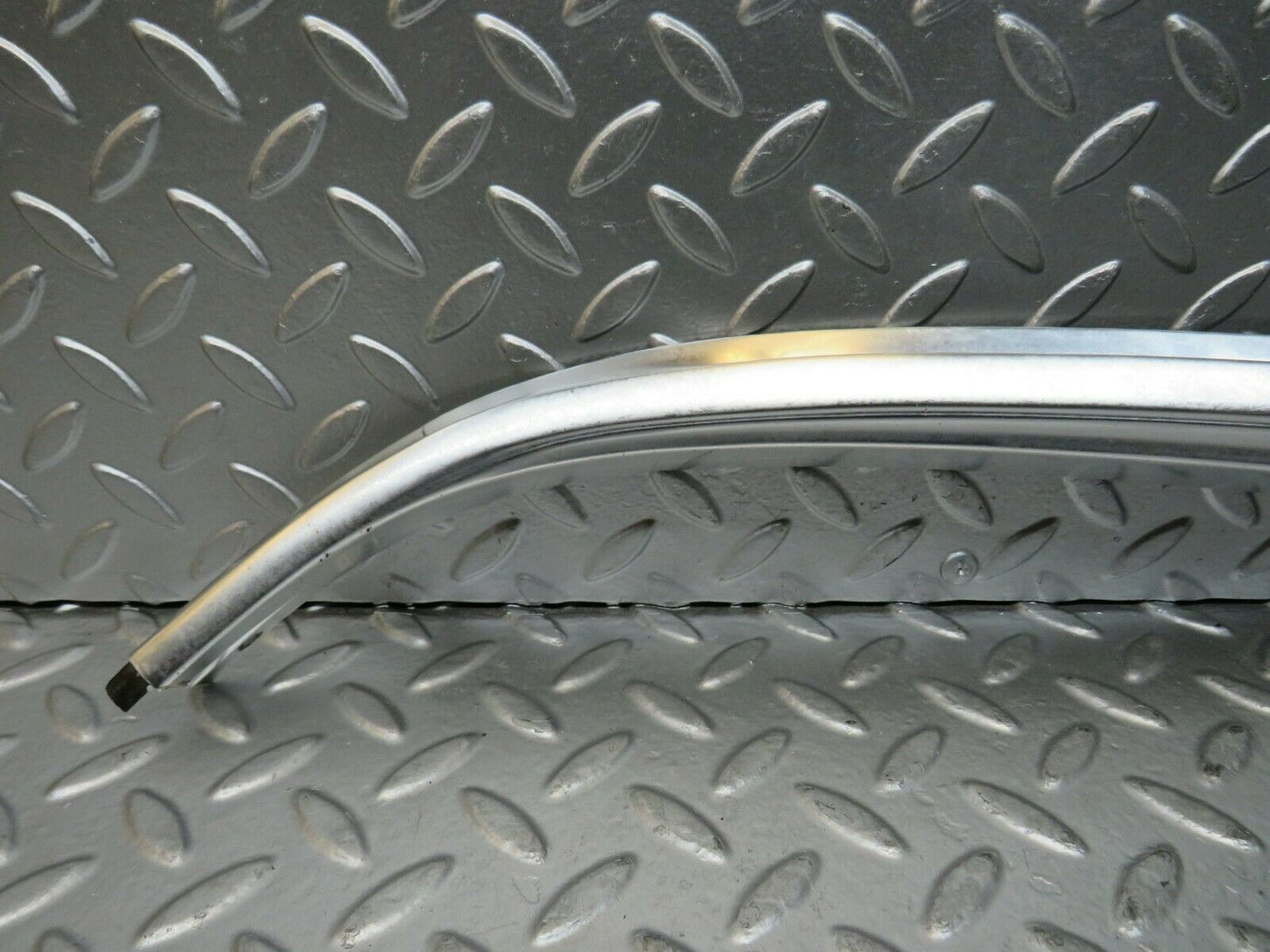 23369 Mercedes-Benz W116 350SE C Pillar Chrome Moulding Trim Left Side