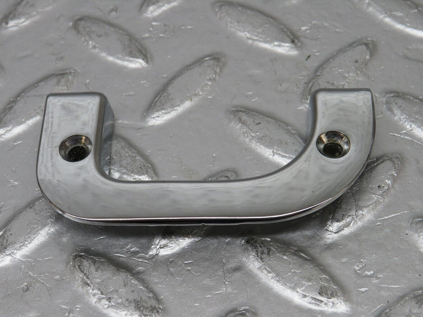 34316 Mercedes-Benz C126 380SEC Left Interior Chrome Door Latch 1237230124