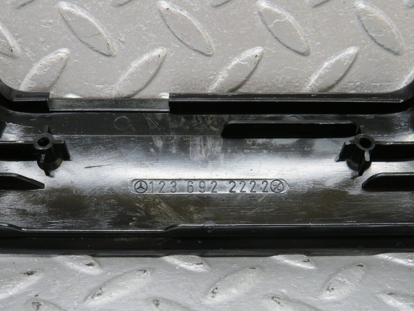 40559 Mercedes-Benz W123 300D B Pillar Bottom Cover Right Black 1236922222
