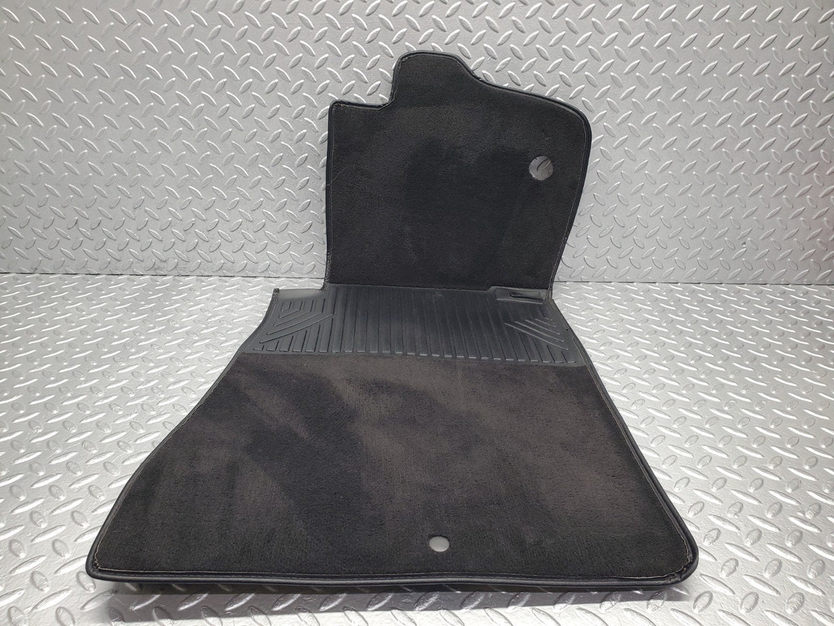 W201 Baby Benz front right floor carpet black used OEM