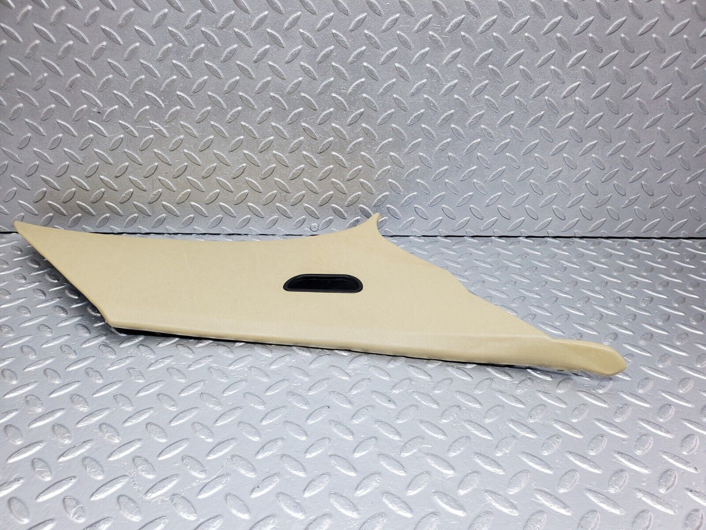 44315 Mercedes-Benz W123 280E C Pillar Cover Panel Left Side Beige 1236900325