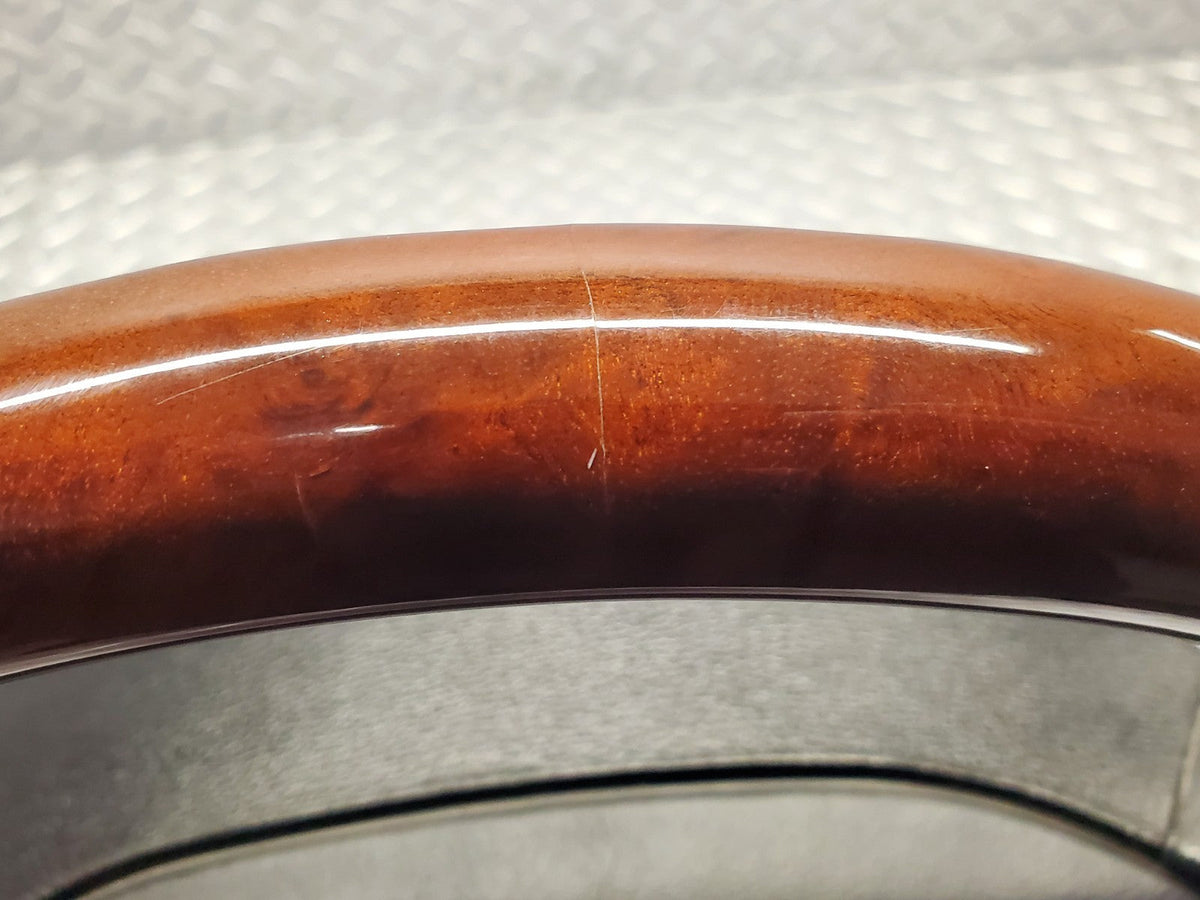 R230 wood steering wheel used OEM