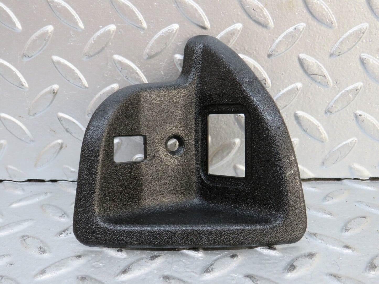 28273 Mercedes-Benz S123 240D Wagon Rear Seat Latch Cover Left 1236922322