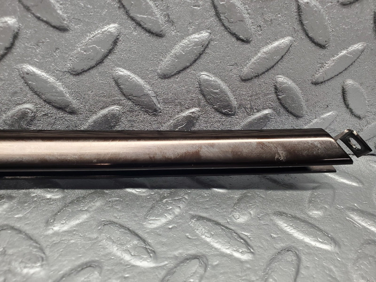 W201 Baby Benz rear left door window channel used OEM
