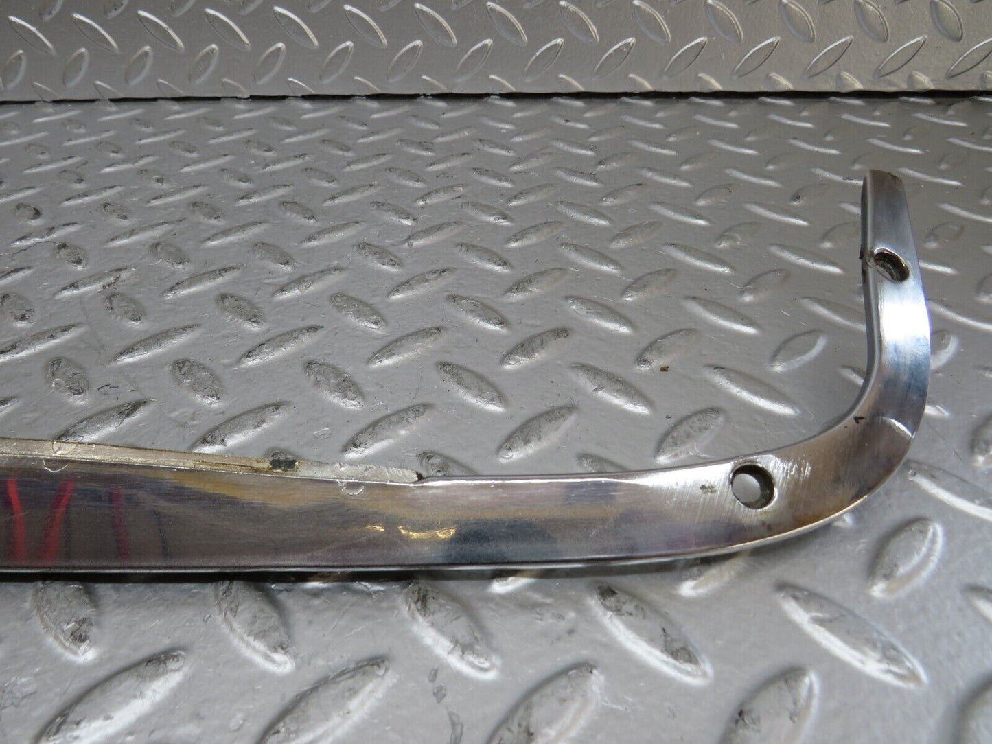 26164 Mercedes-Benz W116 450SE Trunk Chrome Moulding Trim Pair 1166900380