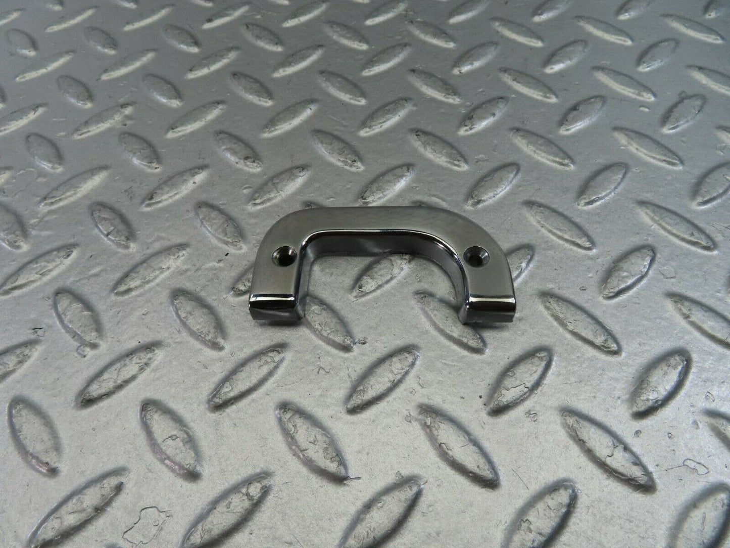 10829 Mercedes-Benz W123 230E Right Interior Chrome Door Latch Trim 1237230224