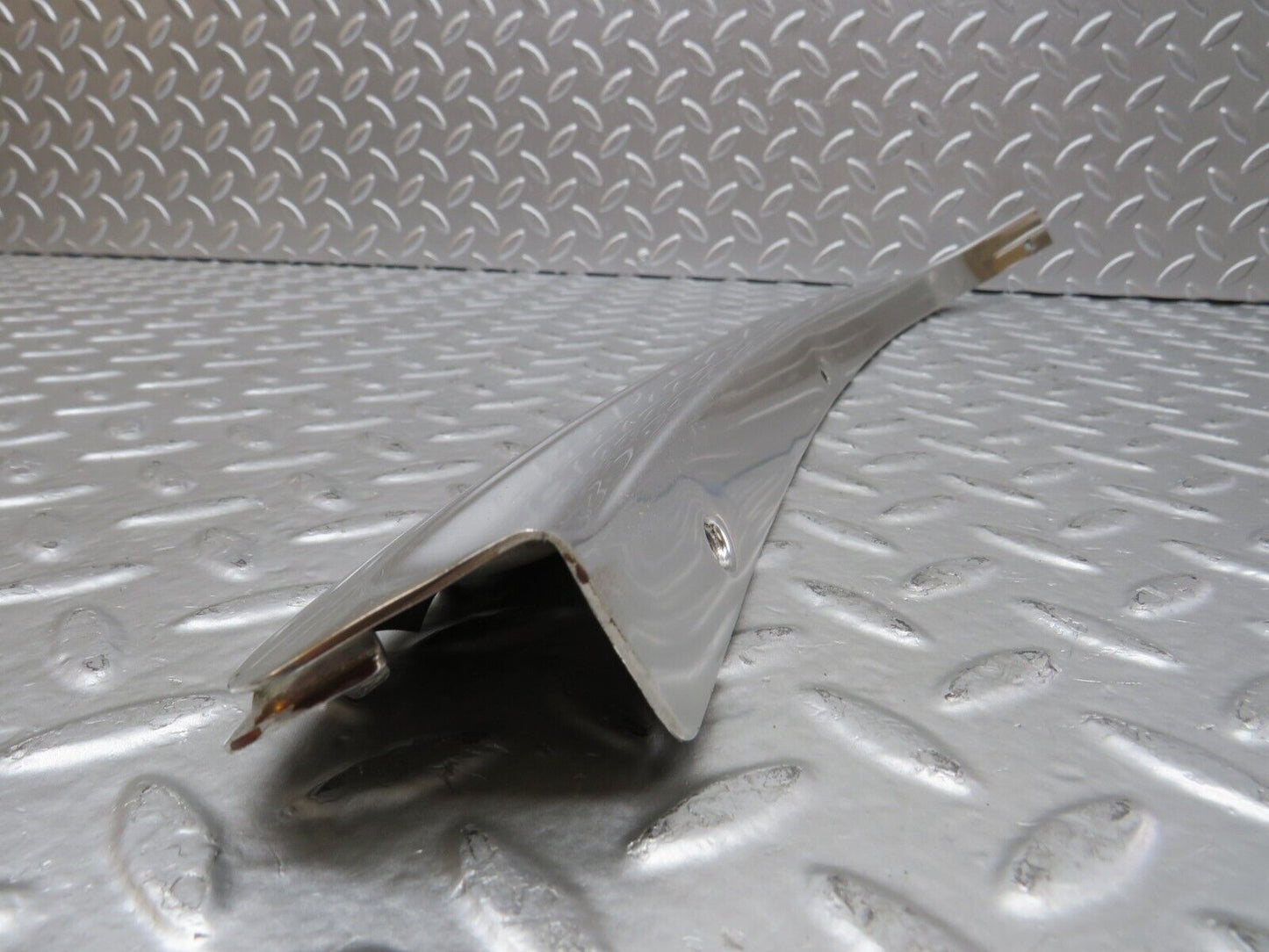 26039 Mercedes-Benz W116 450SE C Pillar Chrome Moulding Trim Right Side