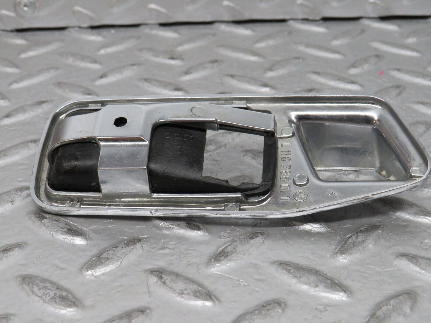 27971 Mercedes-Benz W123 280E Chrome Frame For Door Opener  Left 1167660111