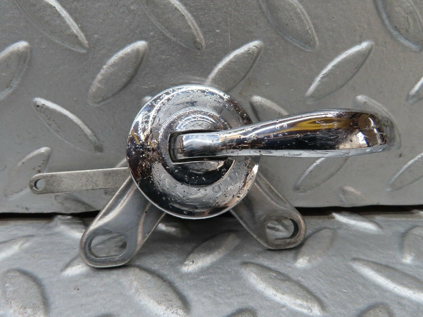 18836 Mercedes-Benz W121 190b Ponton Rear Right Interior Chrome Door Handle