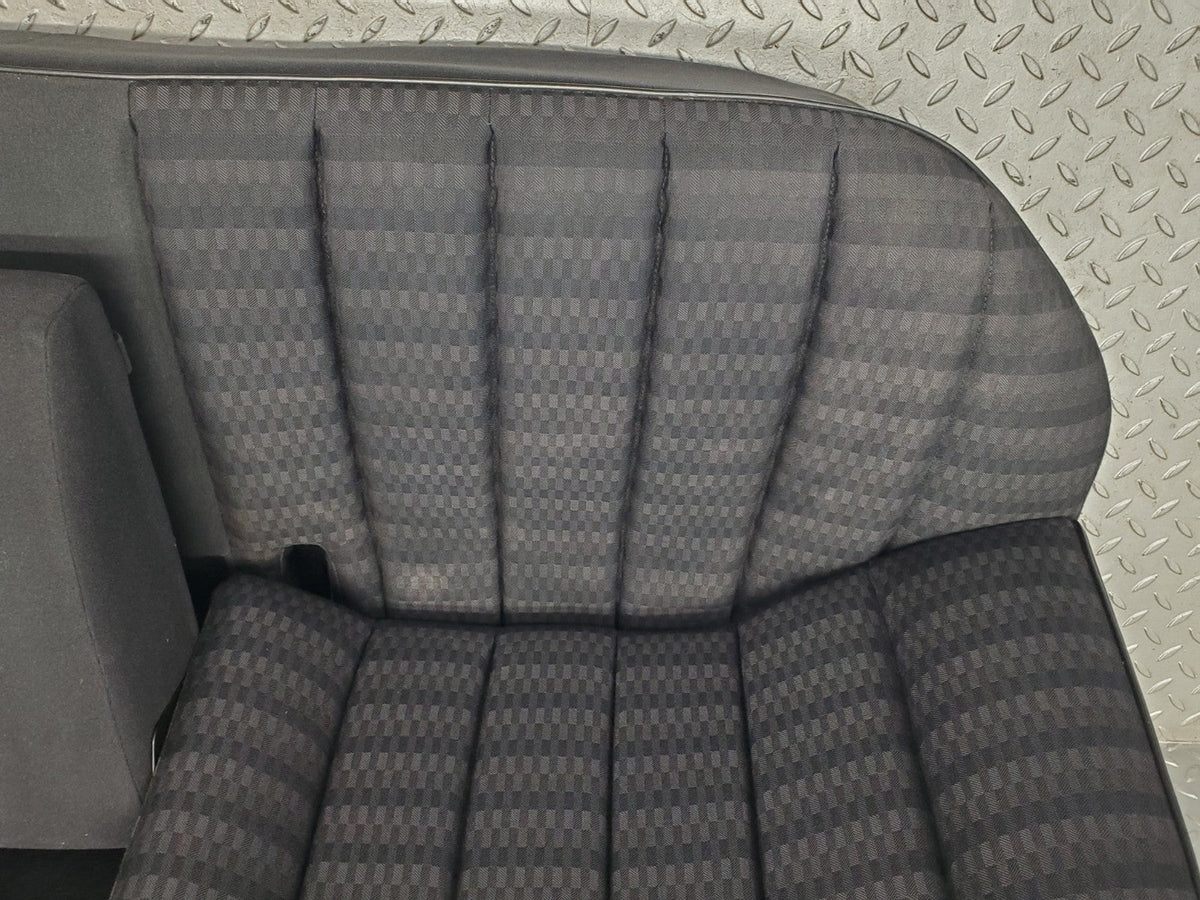 W201 Baby Benz rear seat black used OEM