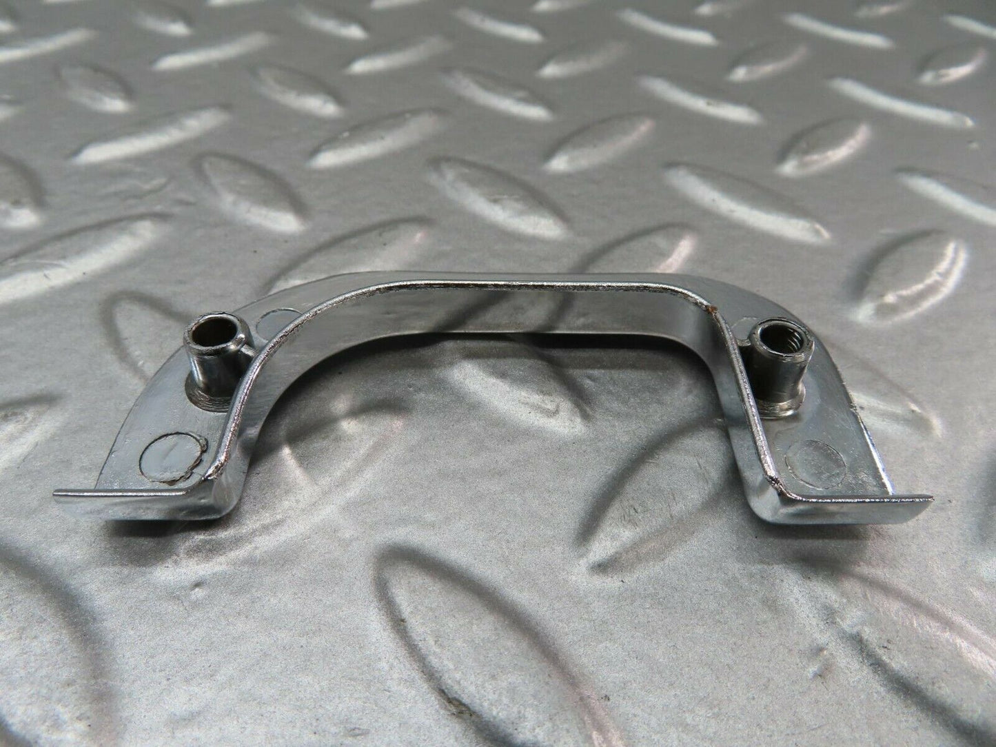 15227 Mercedes-Benz W123 230E Right Interior Chrome Door Latch Trim 1237230224