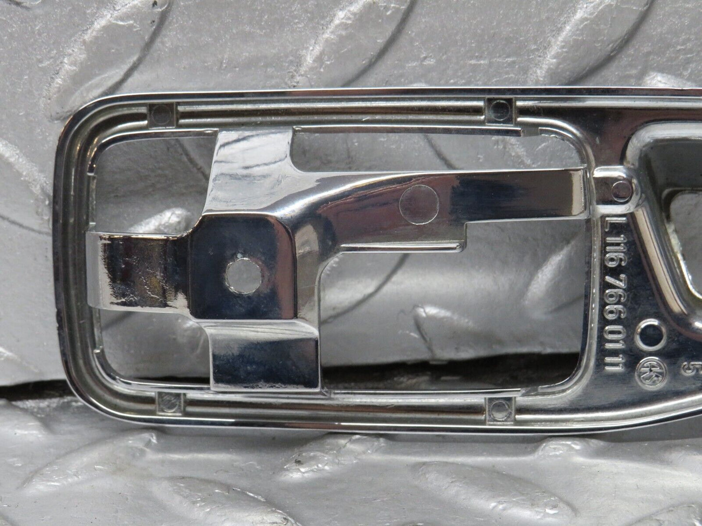 40598 Mercedes-Benz W123 300D Chrome Frame For Door Opener Left 1167660111