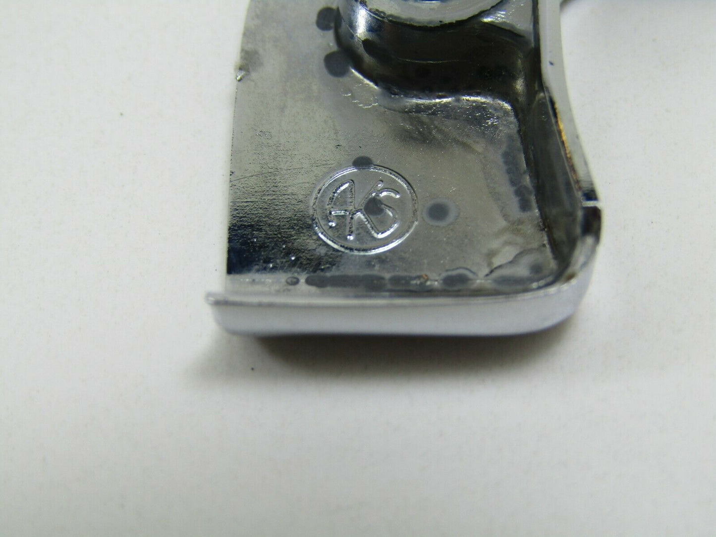 2122 Mercedes-Benz W116 350SE Left Door Chrome Latch Trim