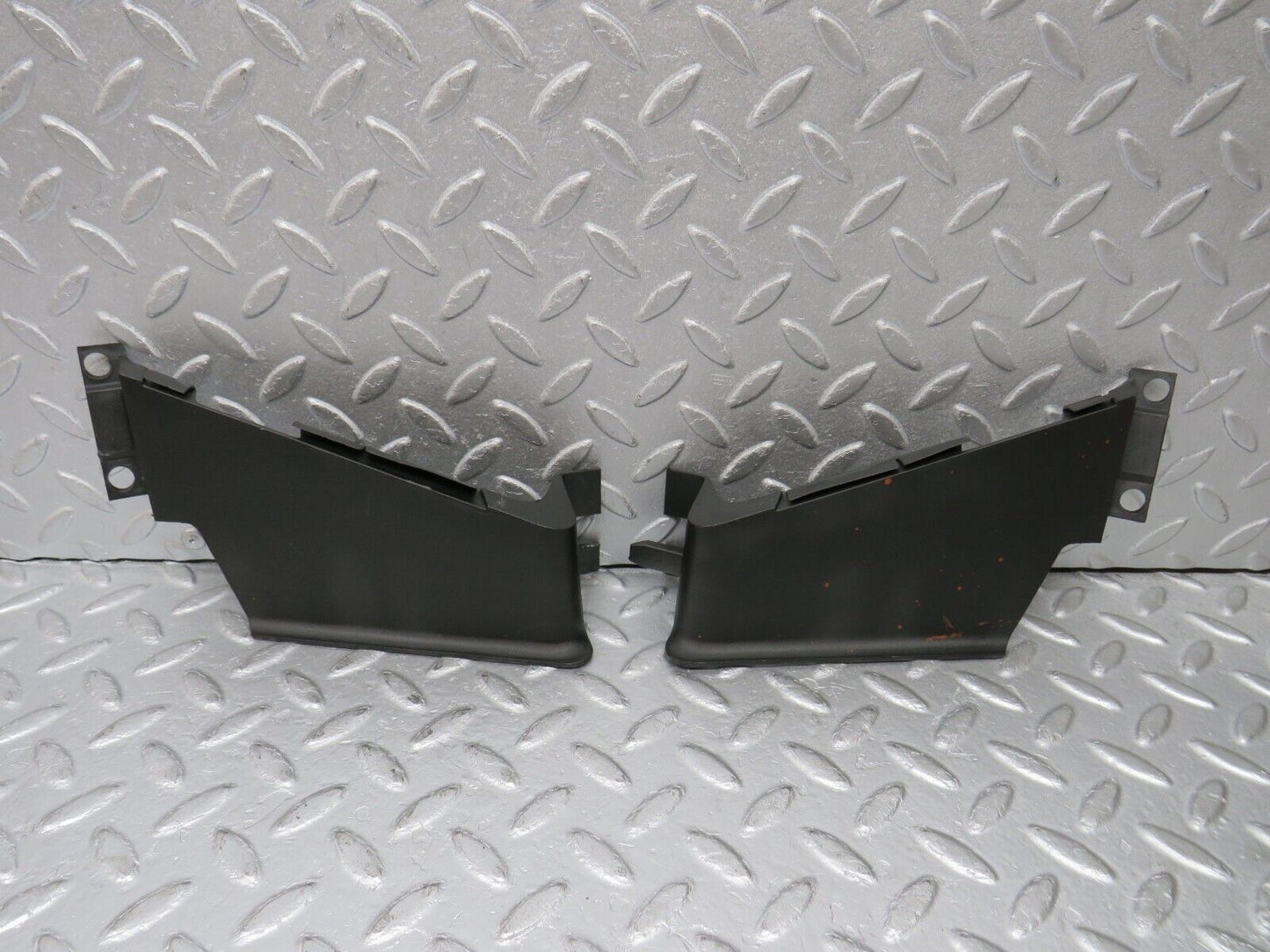 38299 Mercedes-Benz R129 280SL Coupe Radiator Fan Shroud Cover 2x 1295051388 1295051288