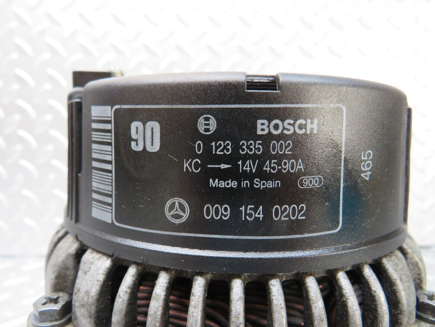 25765 Mercedes-Benz W124 280E Generator Alternator Bosch 0123335002 0091540202