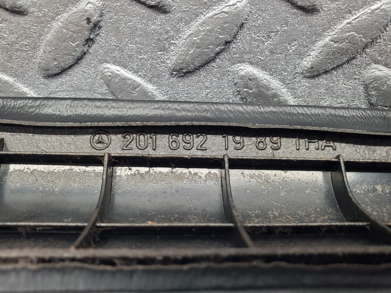 W201 Baby Benz a pillar cover trim left side used OEM