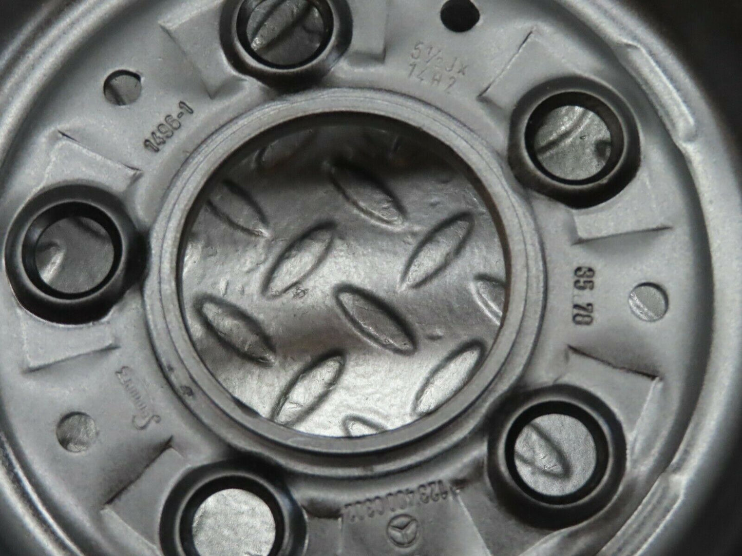 18028 Mercedes-Benz Steel Wheel 5.5Jx14H2 ET30 1234000302