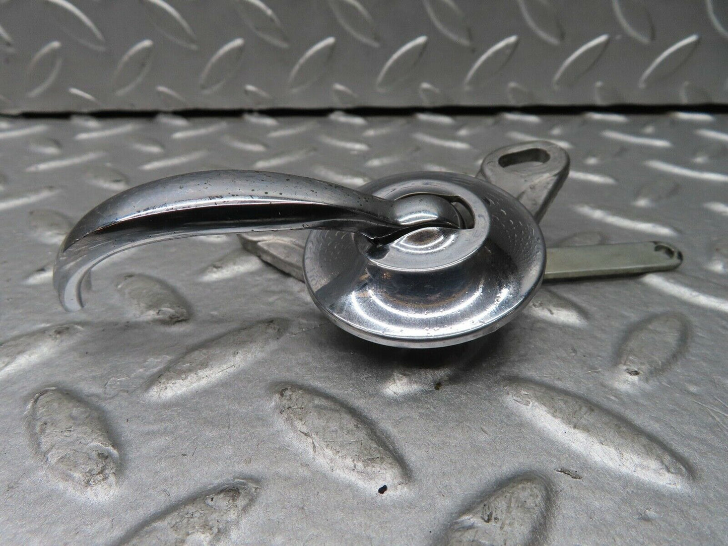 19012 Mercedes-Benz W120 W121 Ponton Front Left Interior Chrome Door Handle